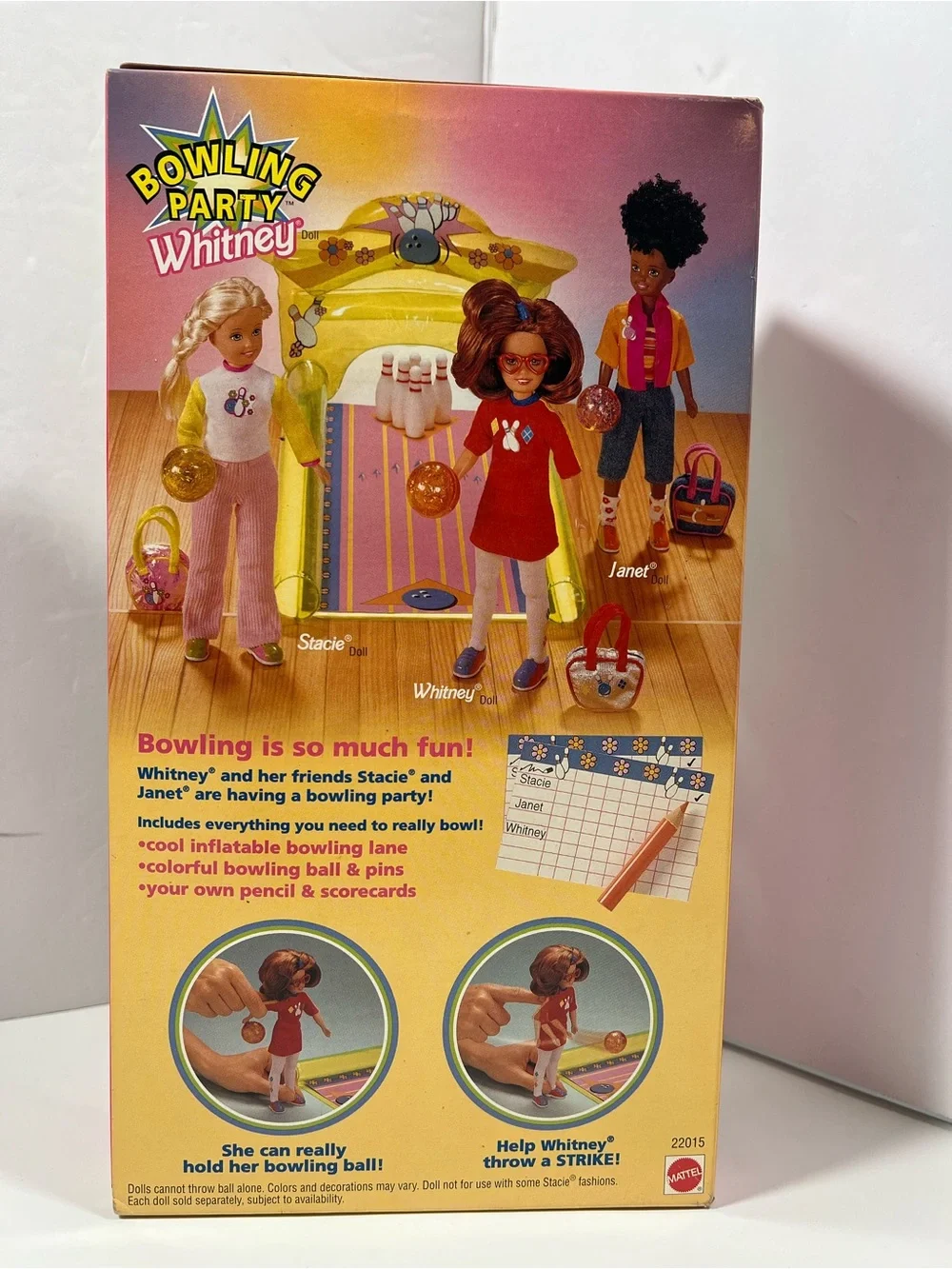 Bowling Party Whitney Mattel Barbie Doll 1998